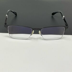 New Balance Eyeglasses Frame NB497-1 gunmetal Square Half Rim 51-18-140
